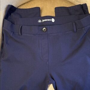 Betabrand women's Deep Blue Chinos